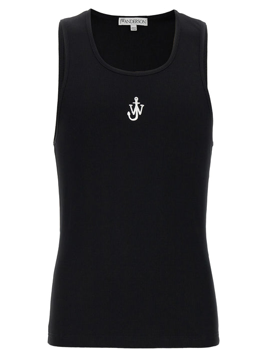 'Anchor Embroidery' top Tops