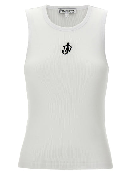 'Anchor embroidery' top Tops