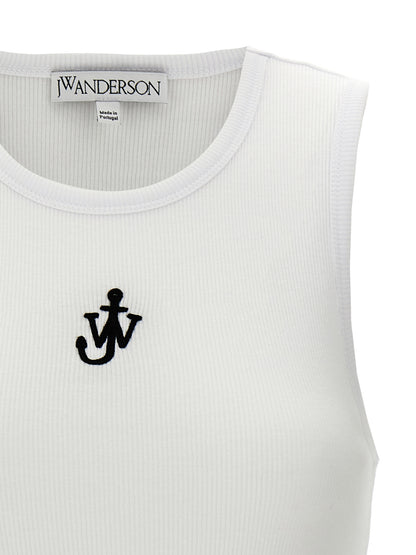 'Anchor embroidery' top Tops