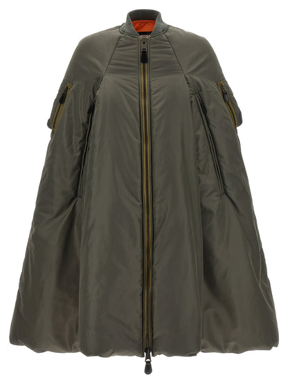 Bomber cape Capes