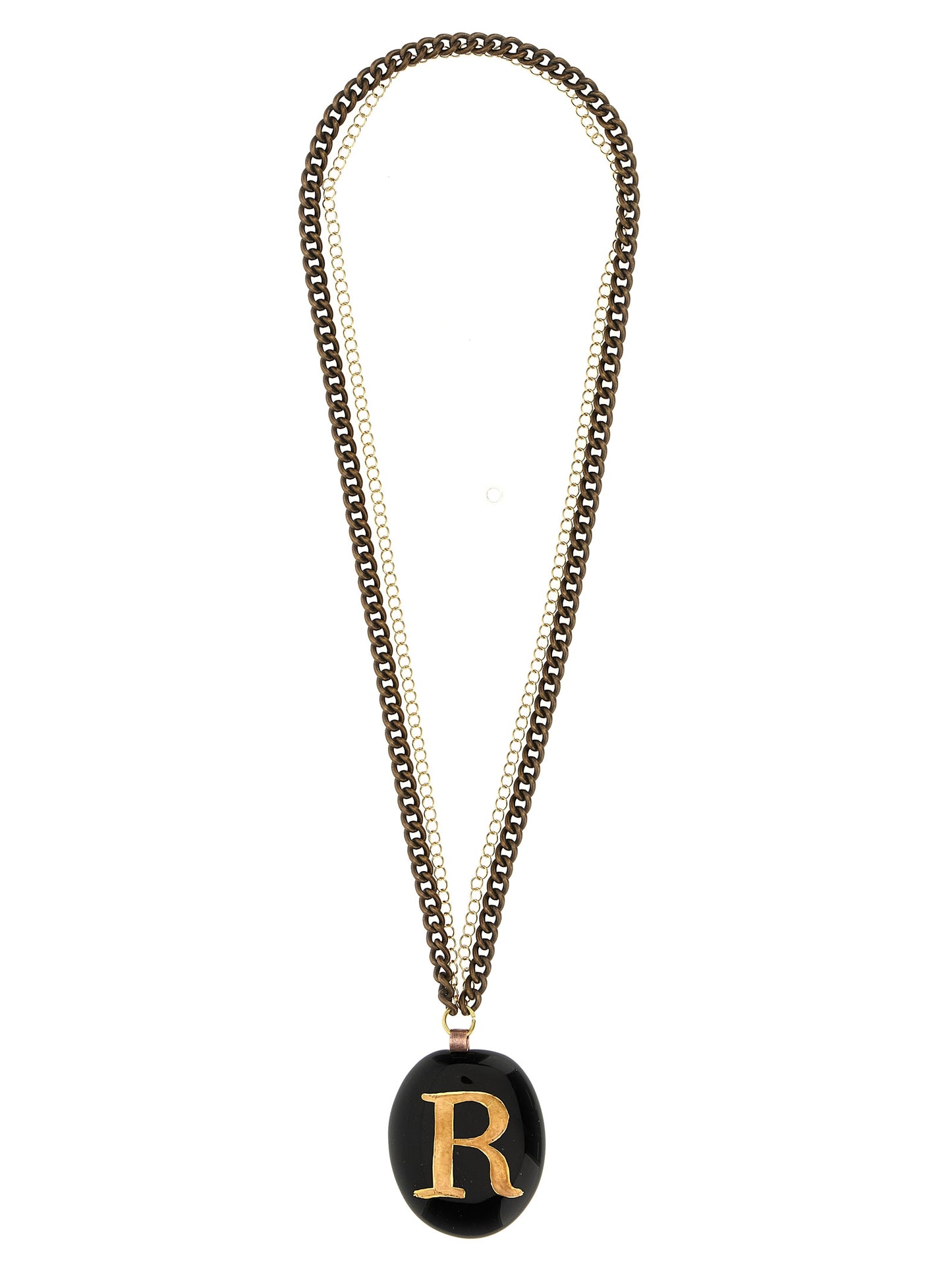 'R' mid necklace Necklaces