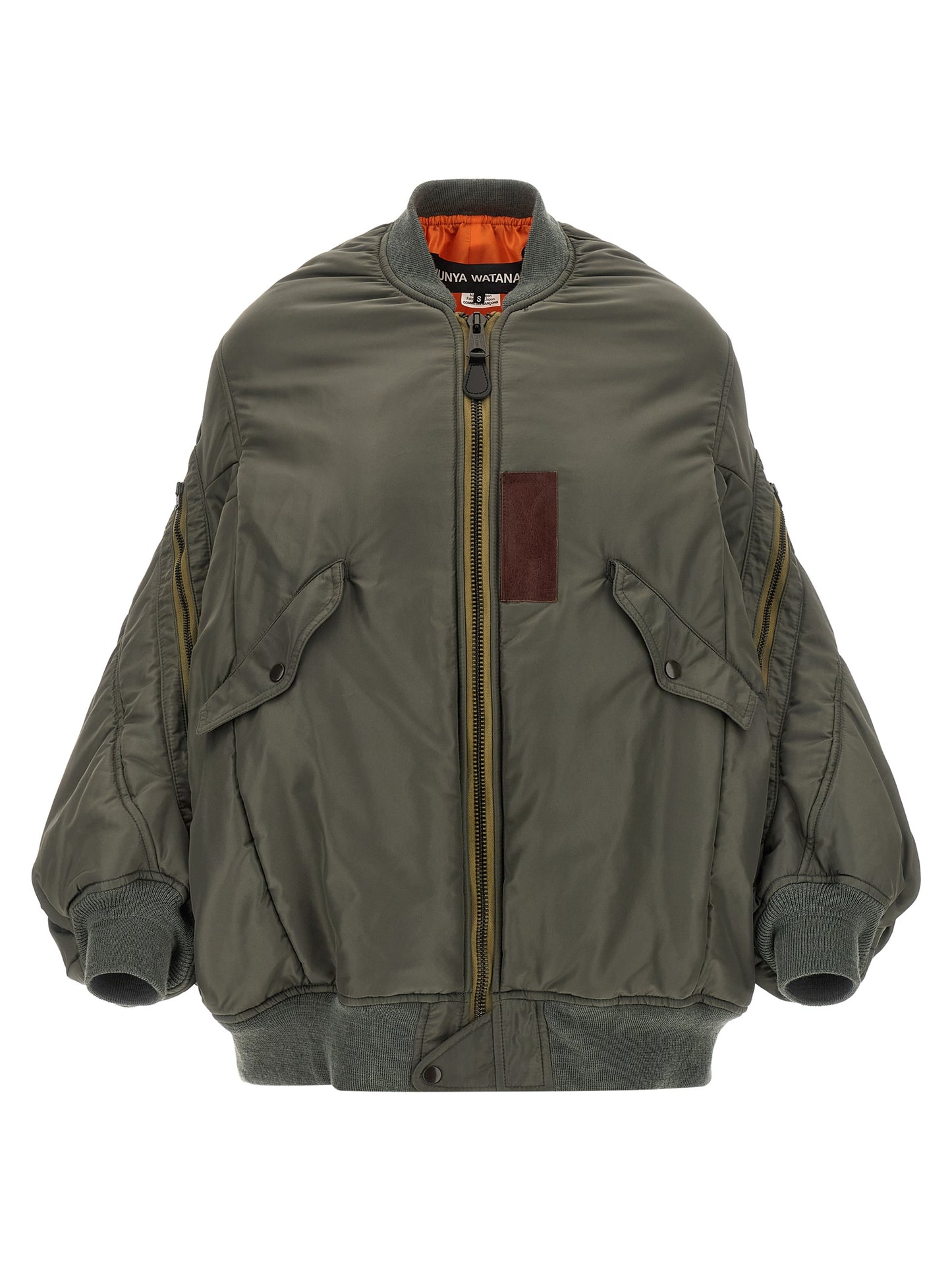 Nylon bomber jacket Down jacket, Parka, Casual jackets
