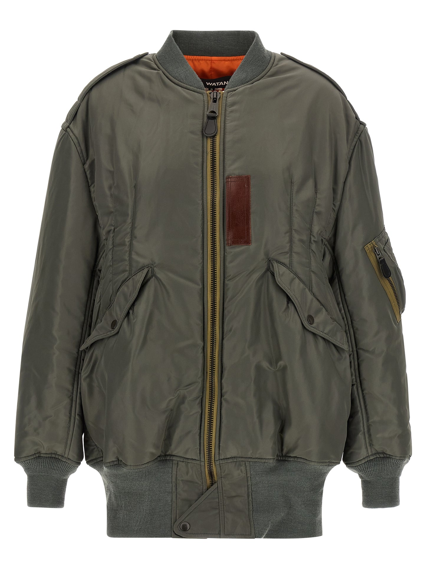Maxi bomber jacket Down jacket, Parka, Casual jackets