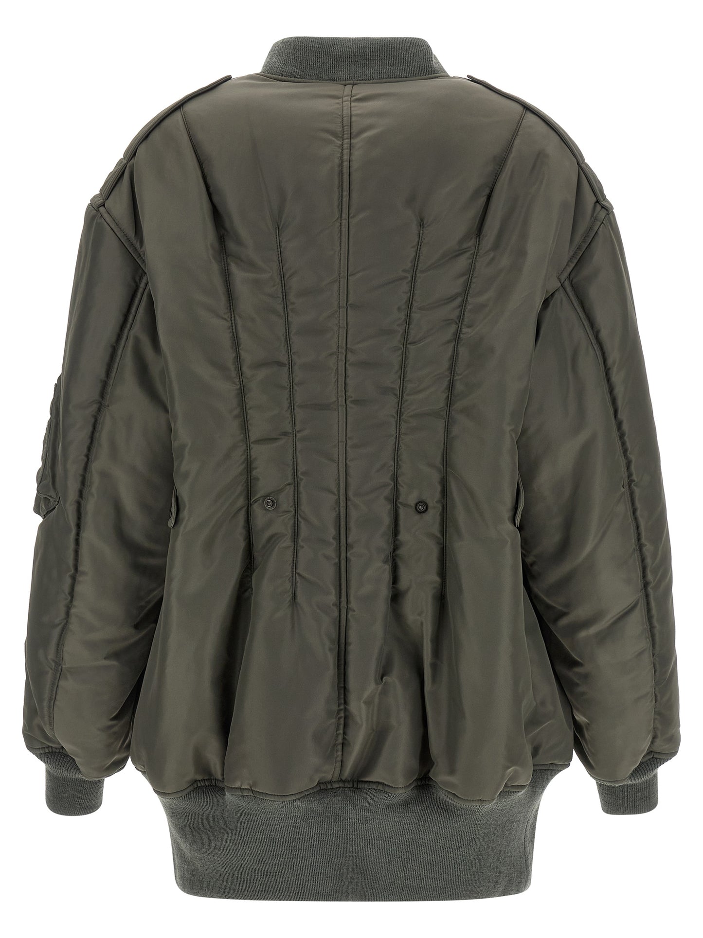 Maxi bomber jacket Down jacket, Parka, Casual jackets