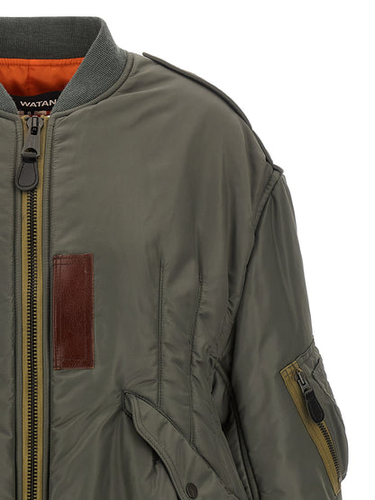 Maxi bomber jacket Down jacket, Parka, Casual jackets