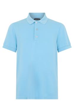 Tom Ford Polo in mixed cotton and lyocell
