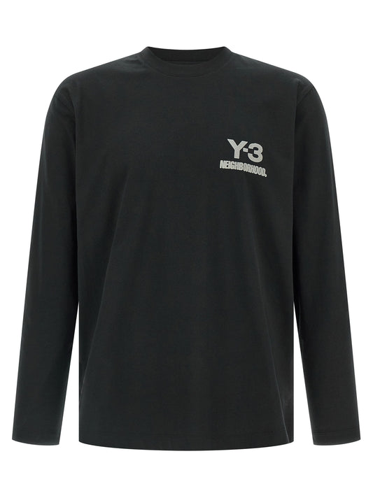 Flocked 'NBHD' T-shirt T-shirt