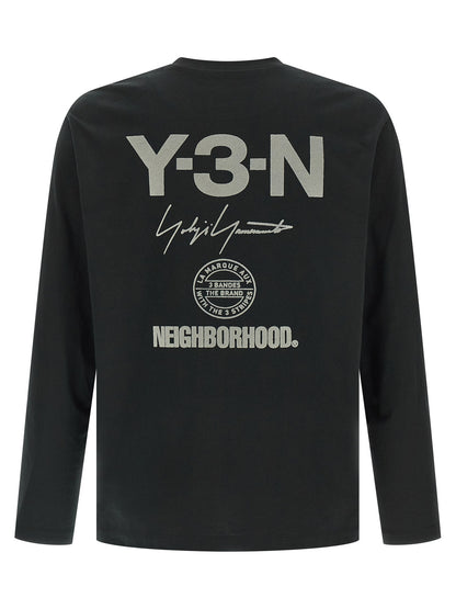 Flocked 'NBHD' T-shirt T-shirt