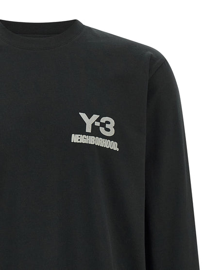 Flocked 'NBHD' T-shirt T-shirt