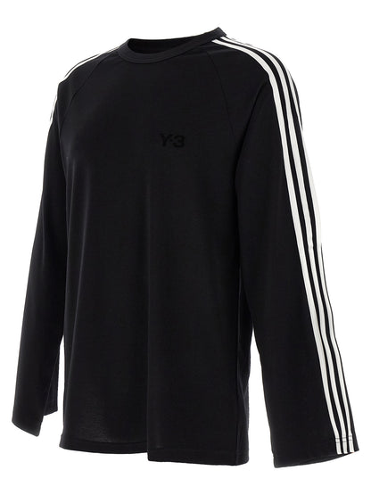 'Y-3 Long Sleeve Tee 3-Stripes' T-shirt T-shirt