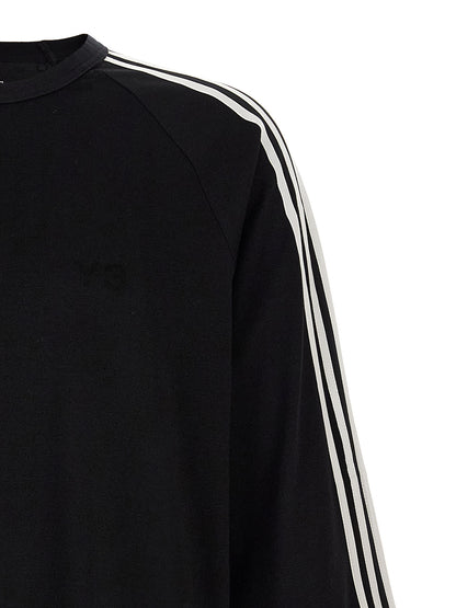 'Y-3 Long Sleeve Tee 3-Stripes' T-shirt T-shirt