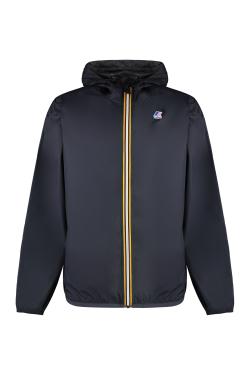 K-Way Claude Hooded nylon jacket