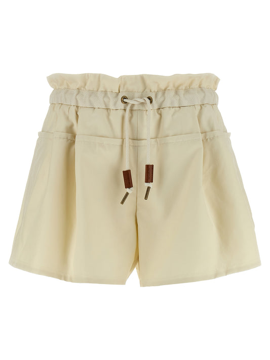 Short twill Bermuda, short
