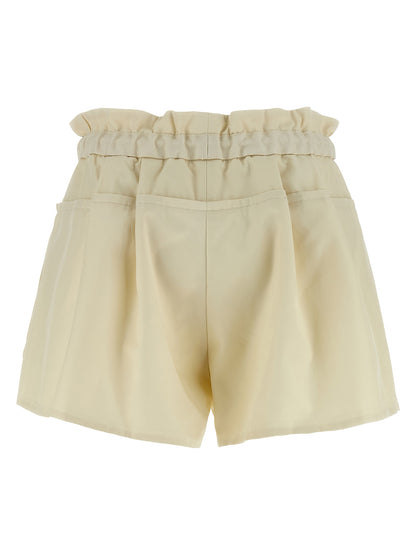 Short twill Bermuda, short