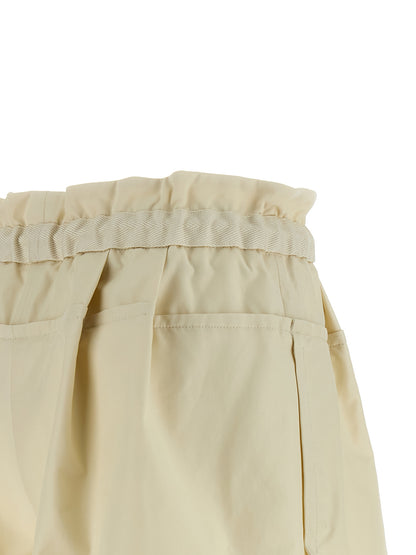 Short twill Bermuda, short