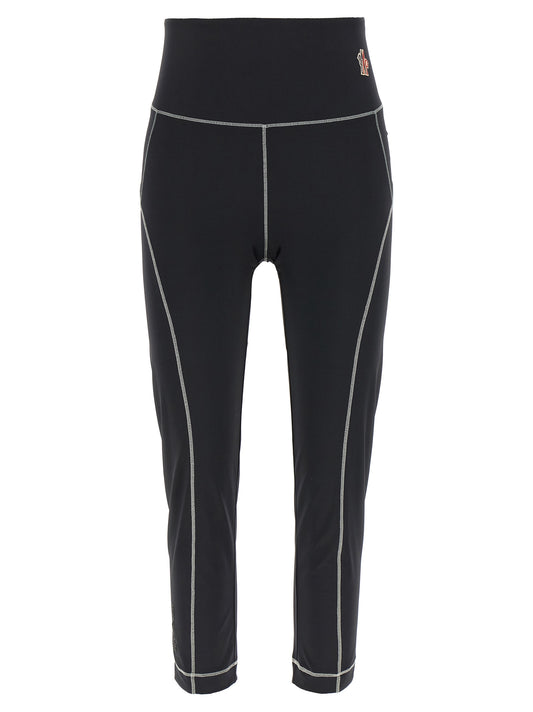 Logo patch leggings Leggings