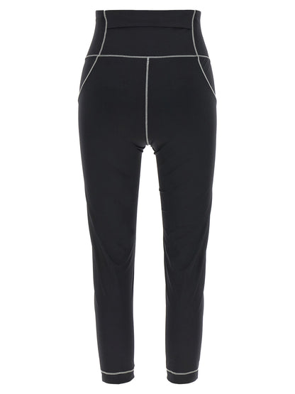Logo patch leggings Leggings