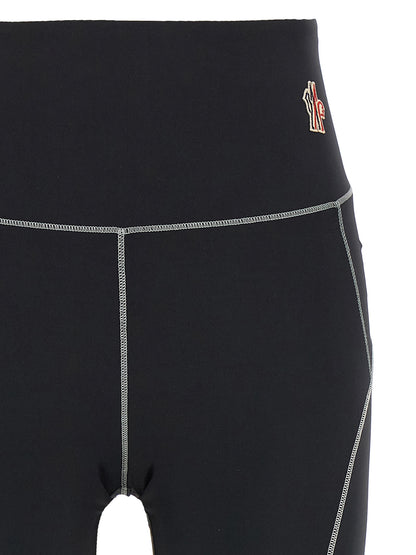 Logo patch leggings Leggings