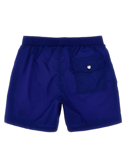 Logo patch swim shorts Beachwear