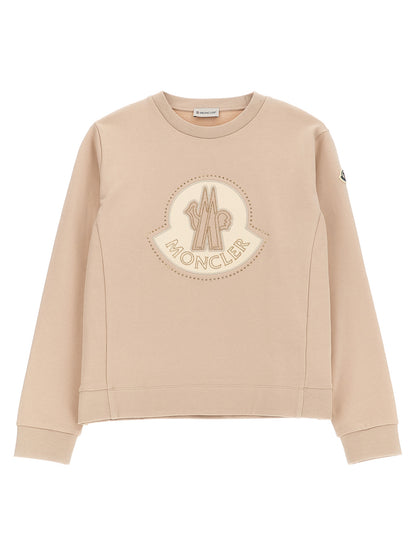 Rhinestone logo sweatshirt Sweatshirt