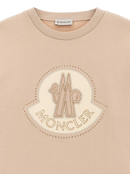 Rhinestone logo sweatshirt Sweatshirt
