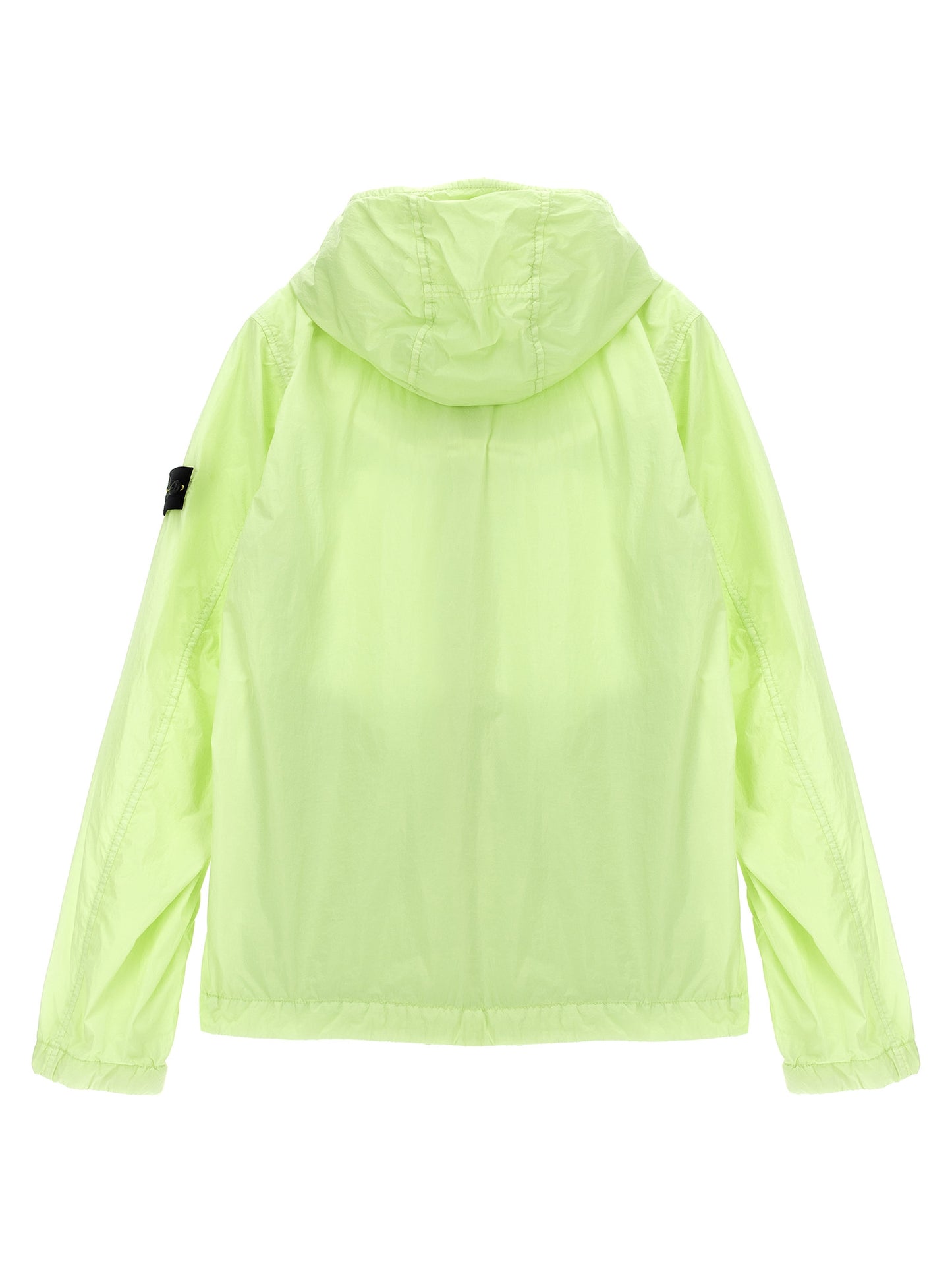 Logo badge hooded jacket Casual jackets, parka