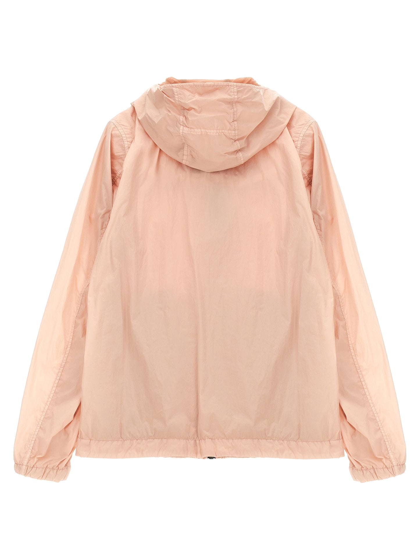 Logo badge hooded jacket Casual jackets, parka