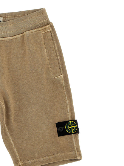 Logo badge bermuda shorts Bermuda, short