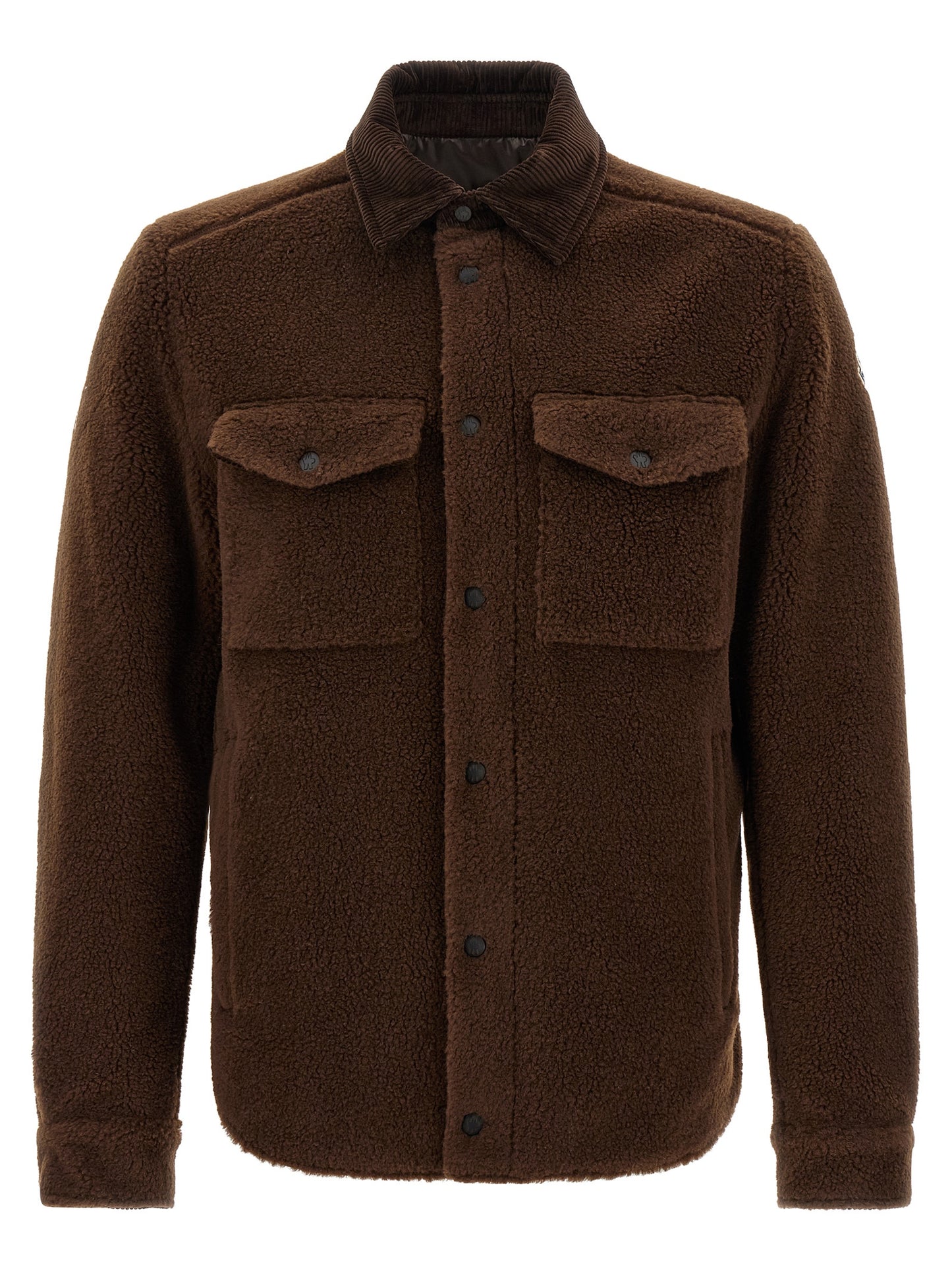 Teddy-effect jacket Shirt, blouse