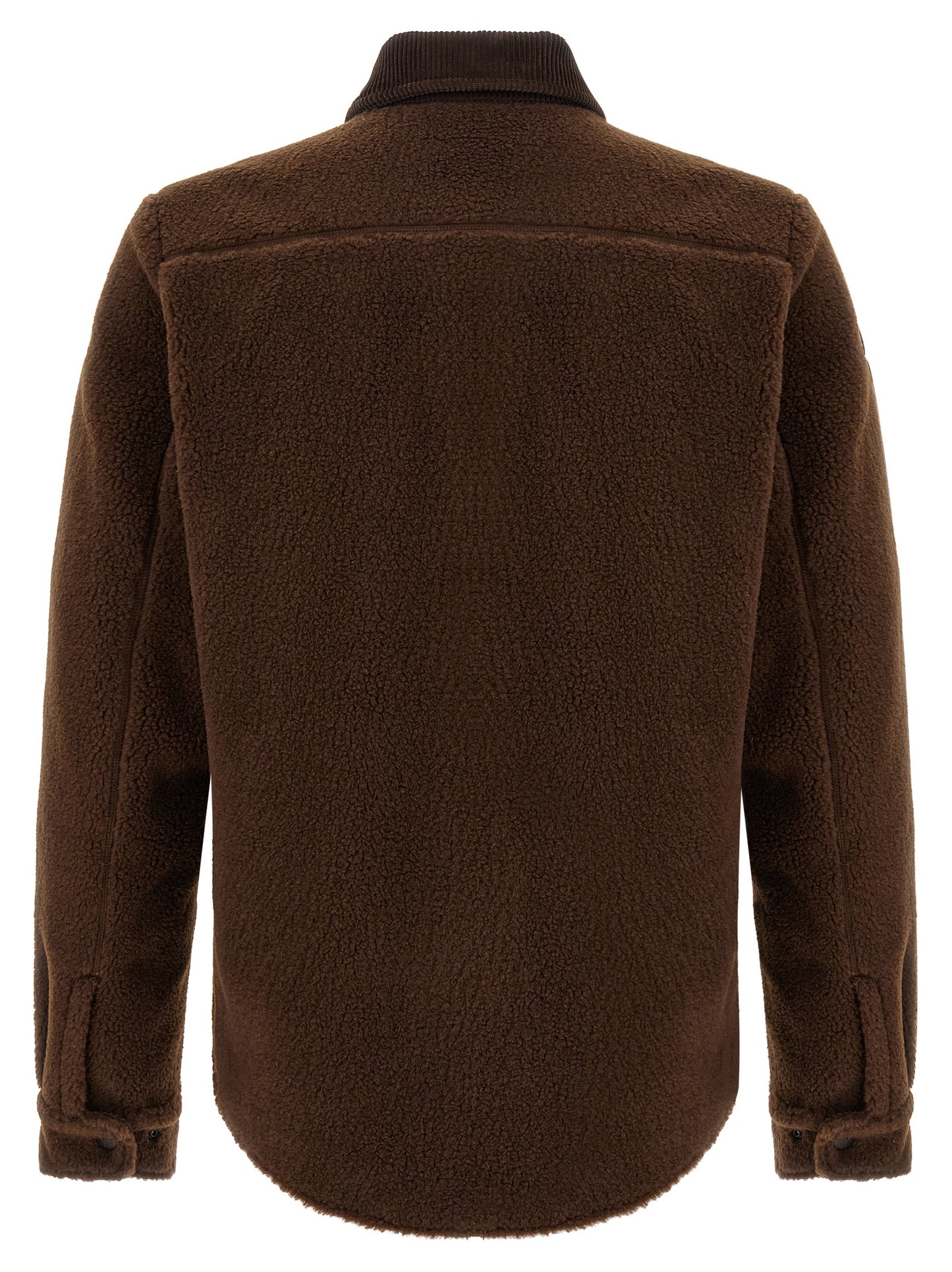 Teddy-effect jacket Shirt, blouse
