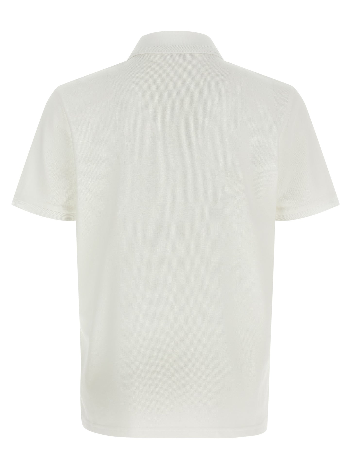 Logo patch polo shirt Polo