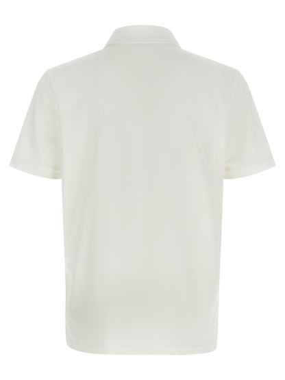 Logo patch polo shirt Polo