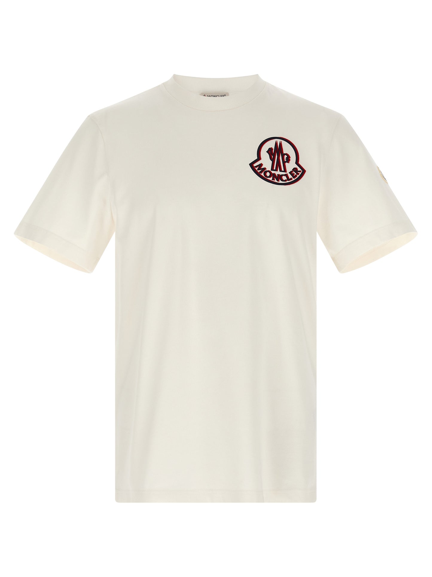 Flocked logo T-shirt T-shirt