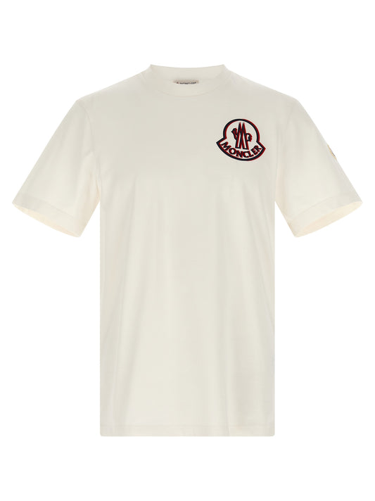 Flocked logo T-shirt T-shirt