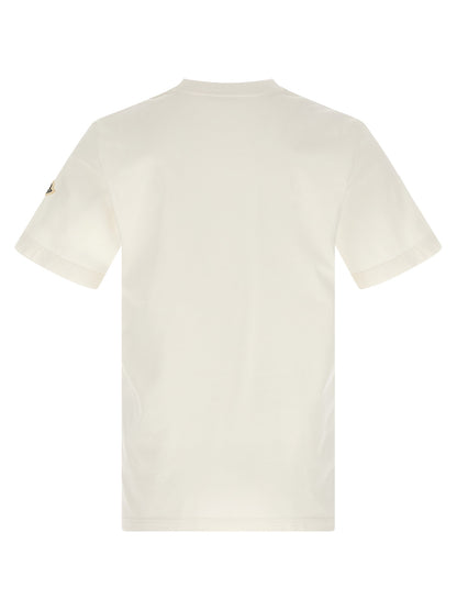 Flocked logo T-shirt T-shirt