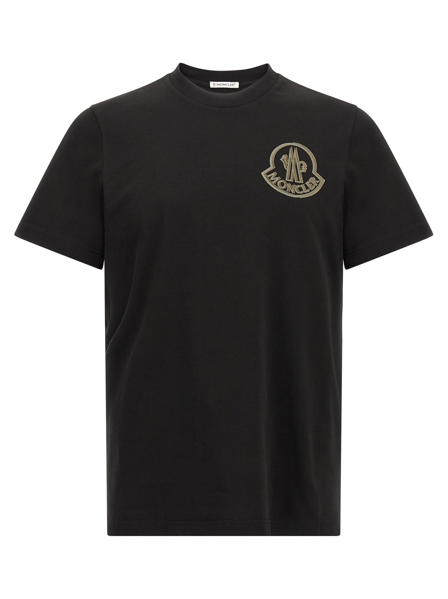 Flocked logo T-shirt T-shirt