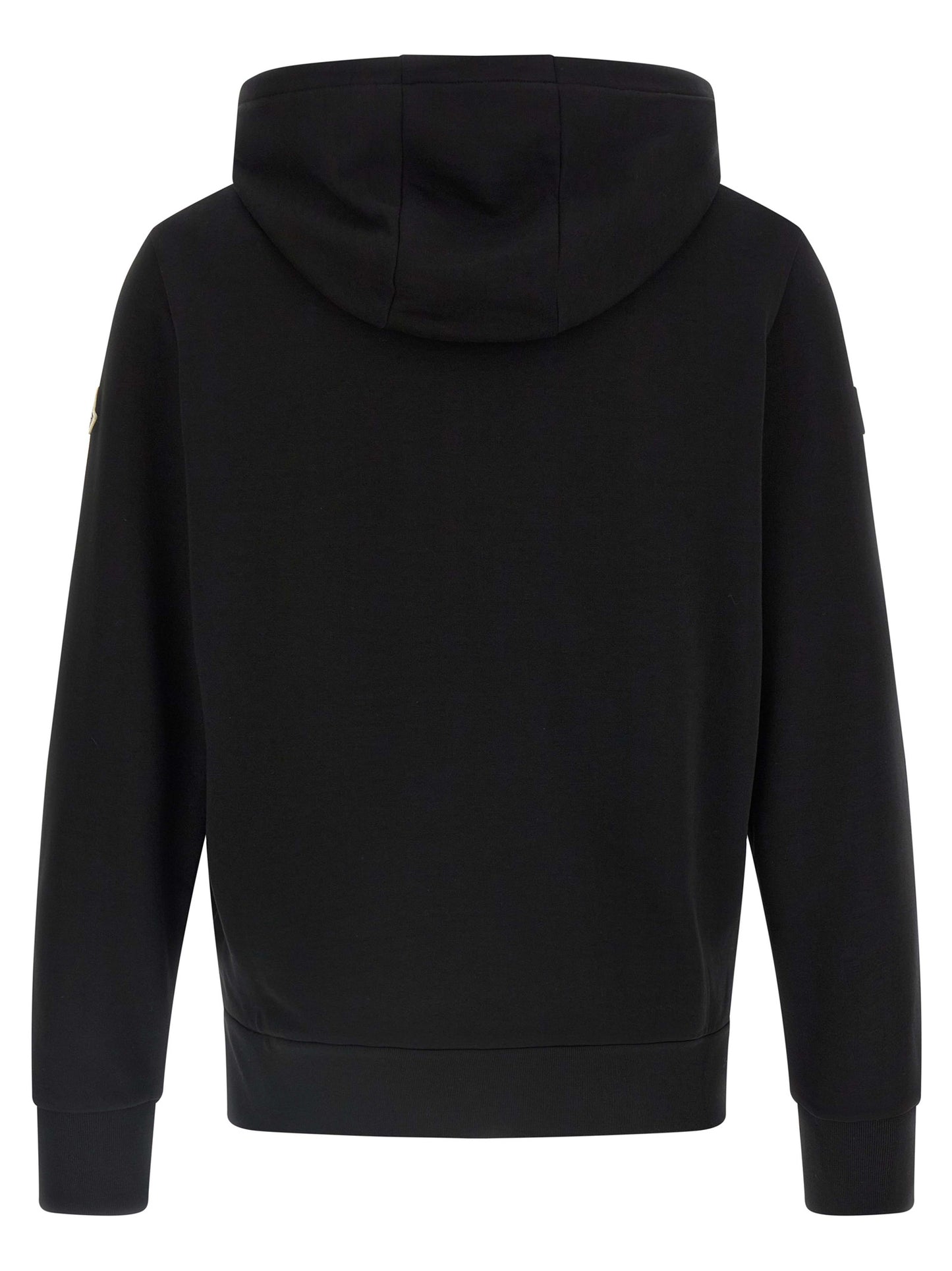 Nylon insert hoodie Sweatshirt