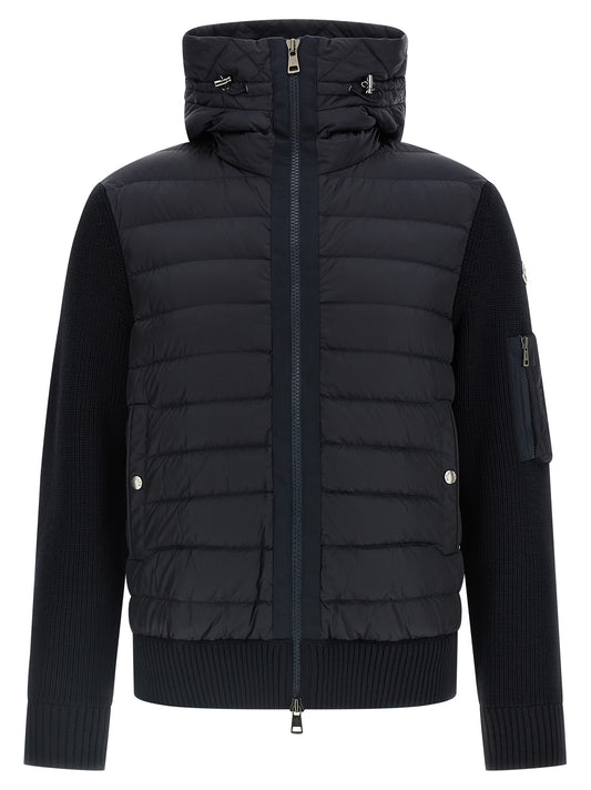 Tricot Hooded Cardigan Sweater, cardigans