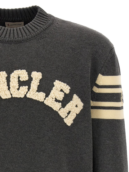 Bouclé logo sweater Sweater, cardigans