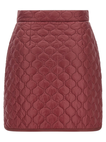 Square quilting skirt Skirts
