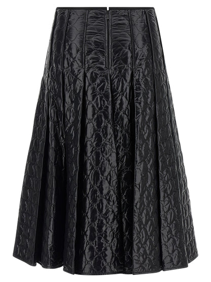 Laqué nylon skirt Skirts