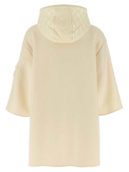 Two-material hood Capes