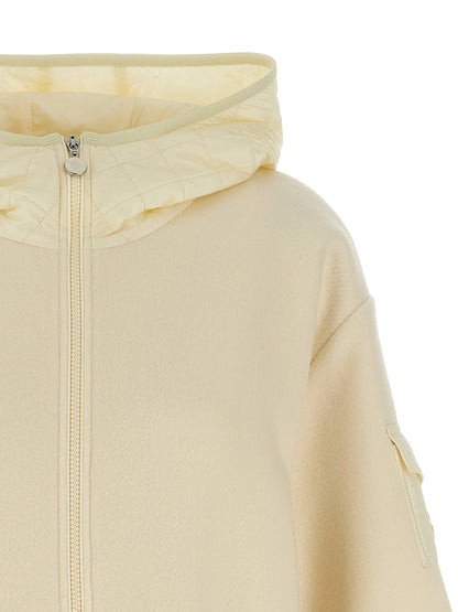 Two-material hood Capes