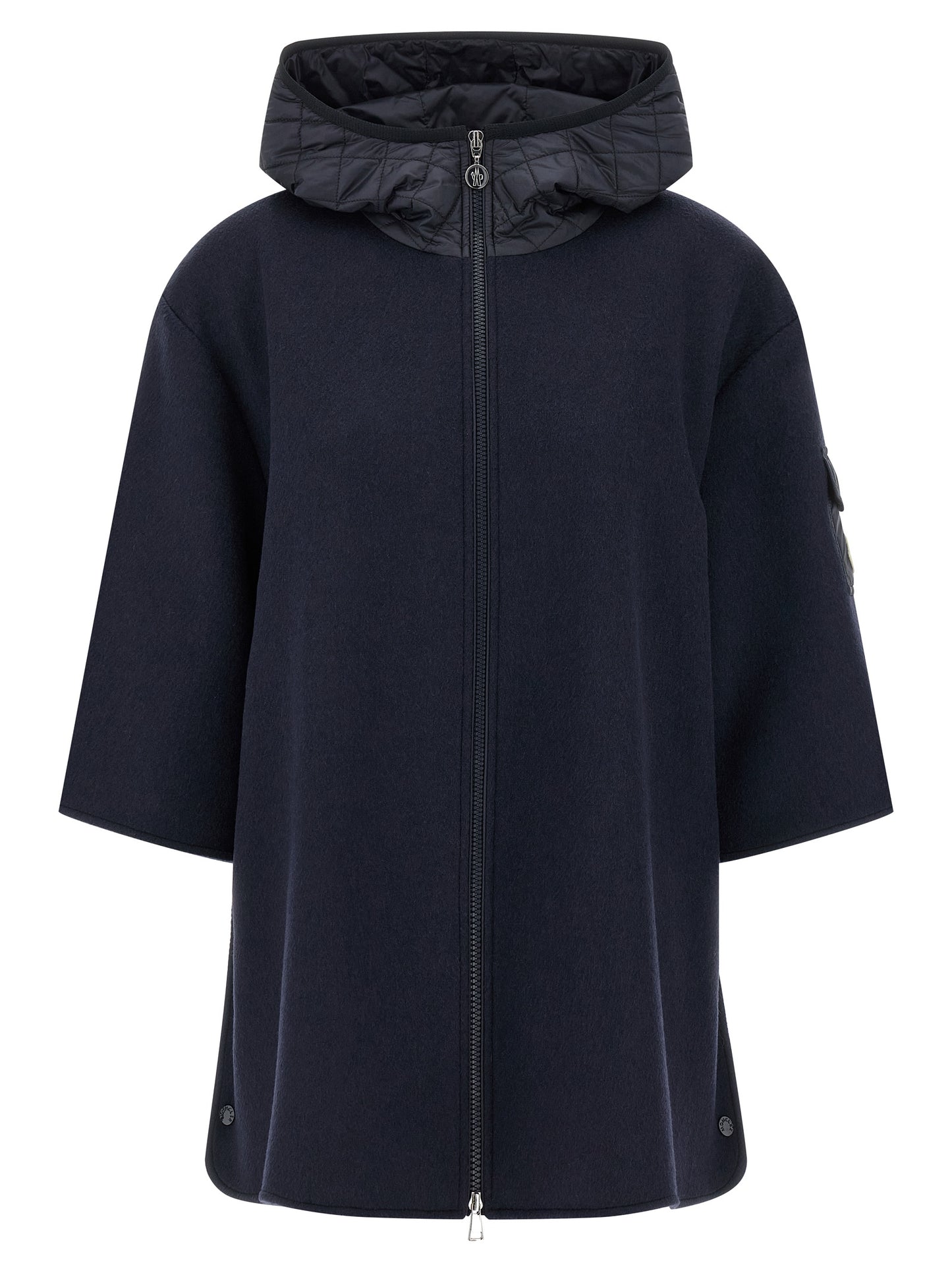 Two-material hood Capes