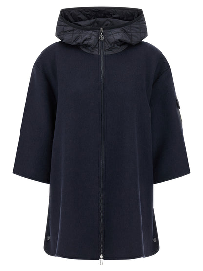 Two-material hood Capes
