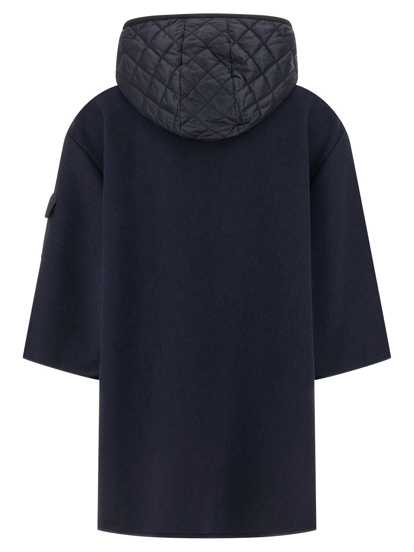 Two-material hood Capes