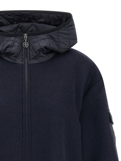 Two-material hood Capes