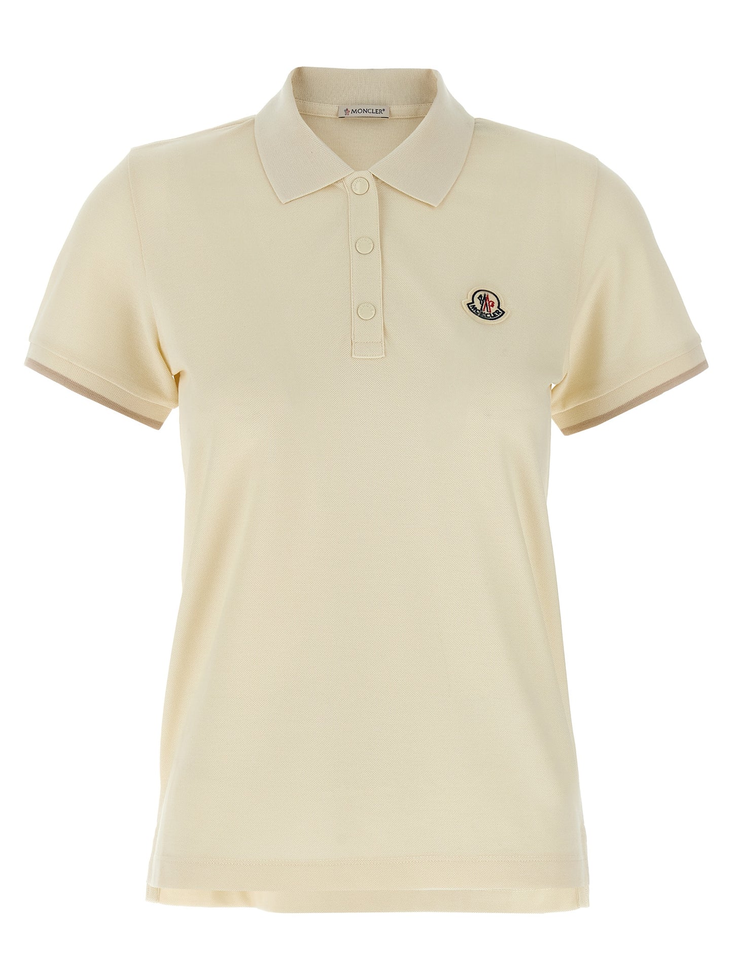 Logo patch polo shirt Polo