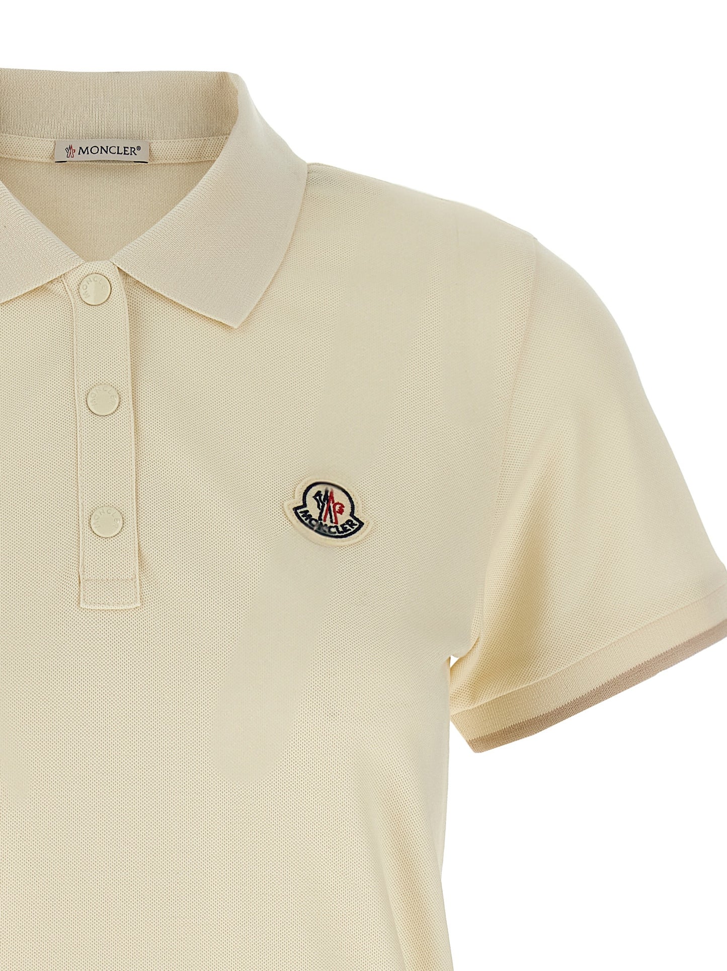 Logo patch polo shirt Polo