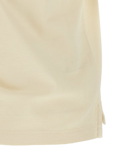 Logo patch polo shirt Polo